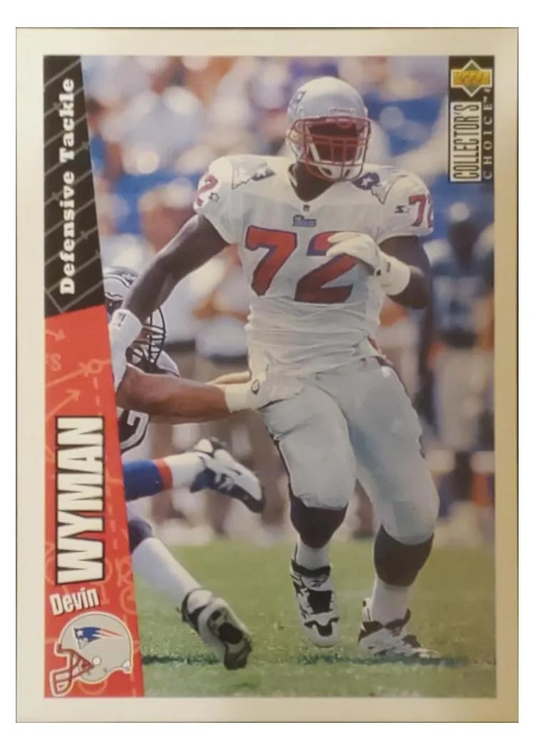 1996 Collector's Choice Update Devin Wyman #U198 card