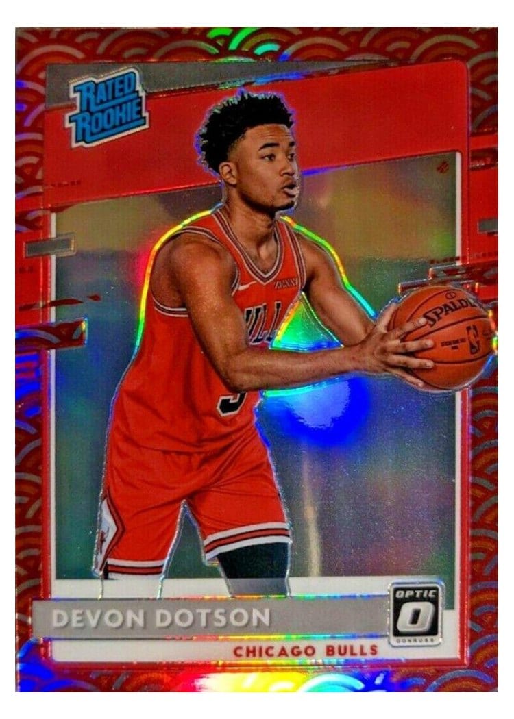 2020-21 Donruss Optic Base Set Devon Dotson #173 card
