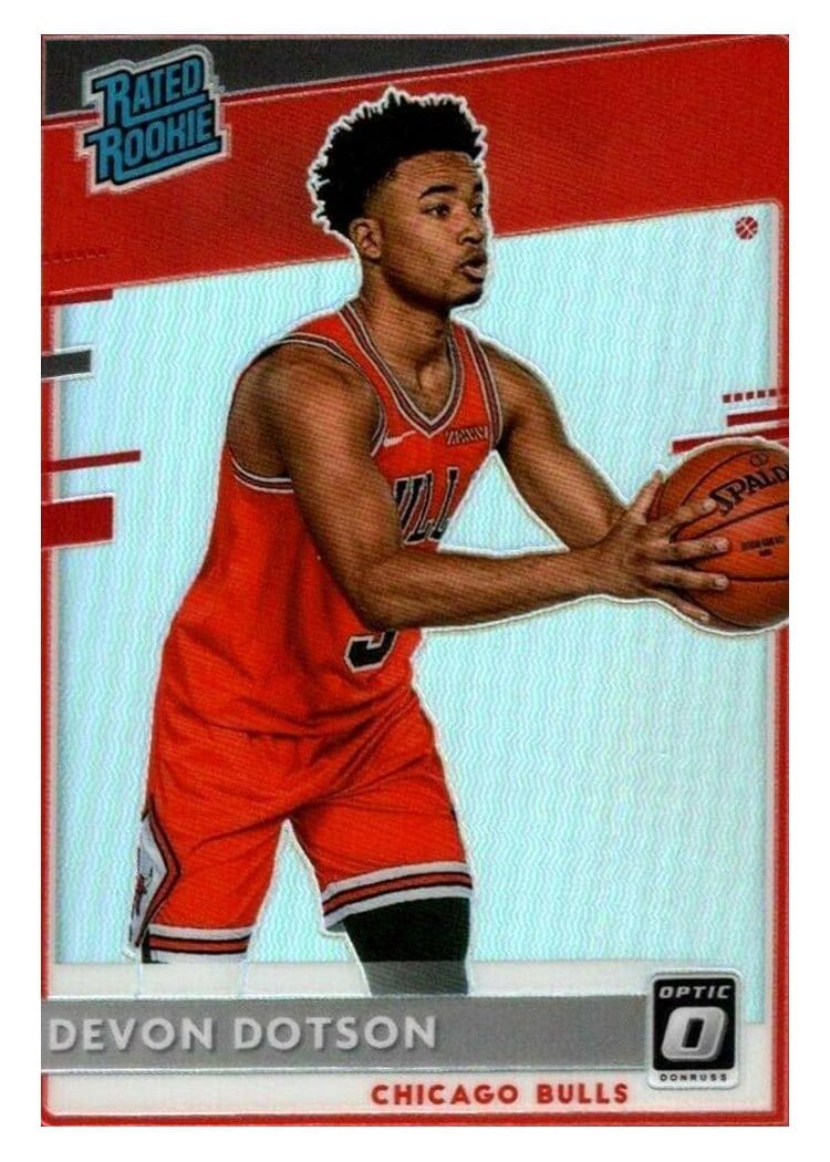2020-21 Donruss Optic Base Set Devon Dotson #173 card