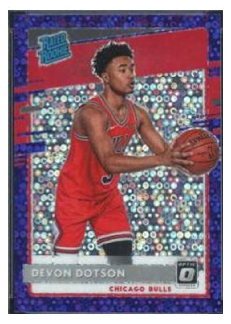 2020-21 Donruss Optic Base Set Devon Dotson #173 card