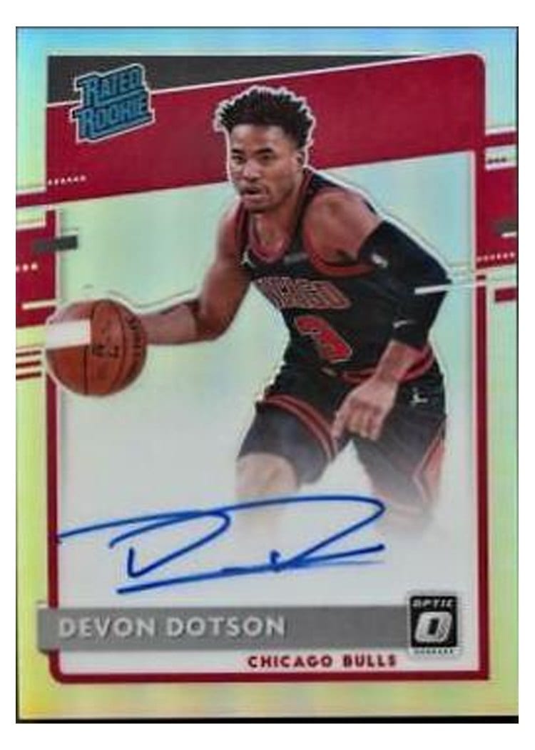 2020-21 Donruss Optic Base Set Devon Dotson #173 card