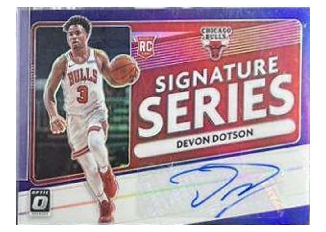 2020-21 Donruss Optic Base Set Devon Dotson #173 card