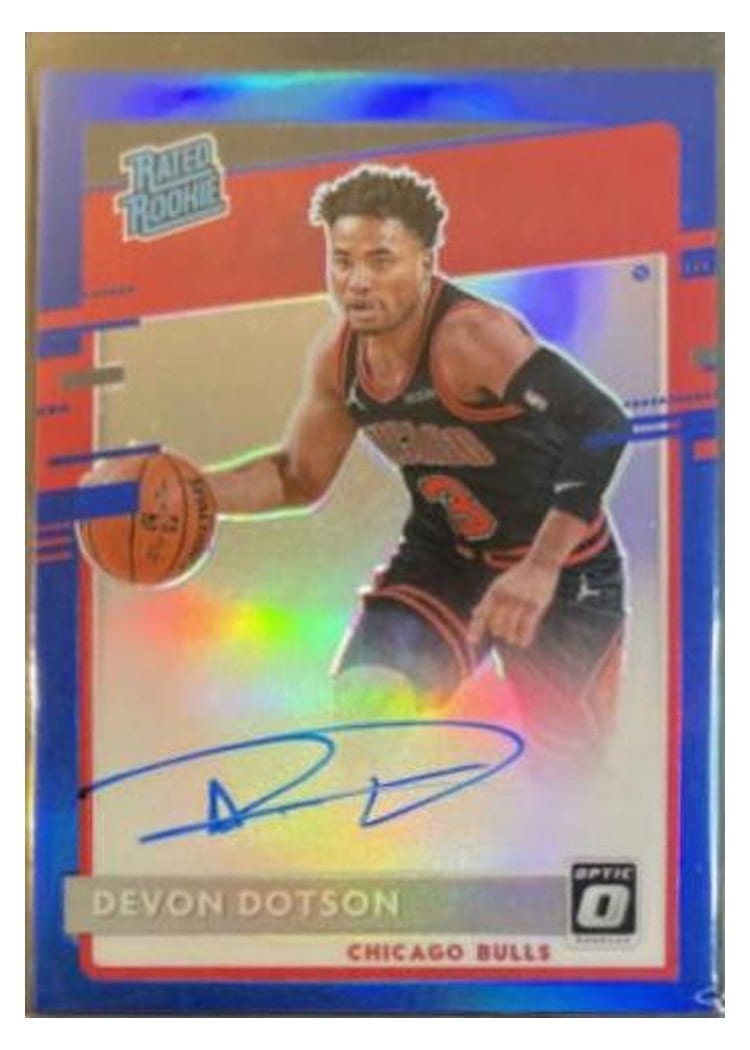 2020-21 Donruss Optic Base Set Devon Dotson #173 card