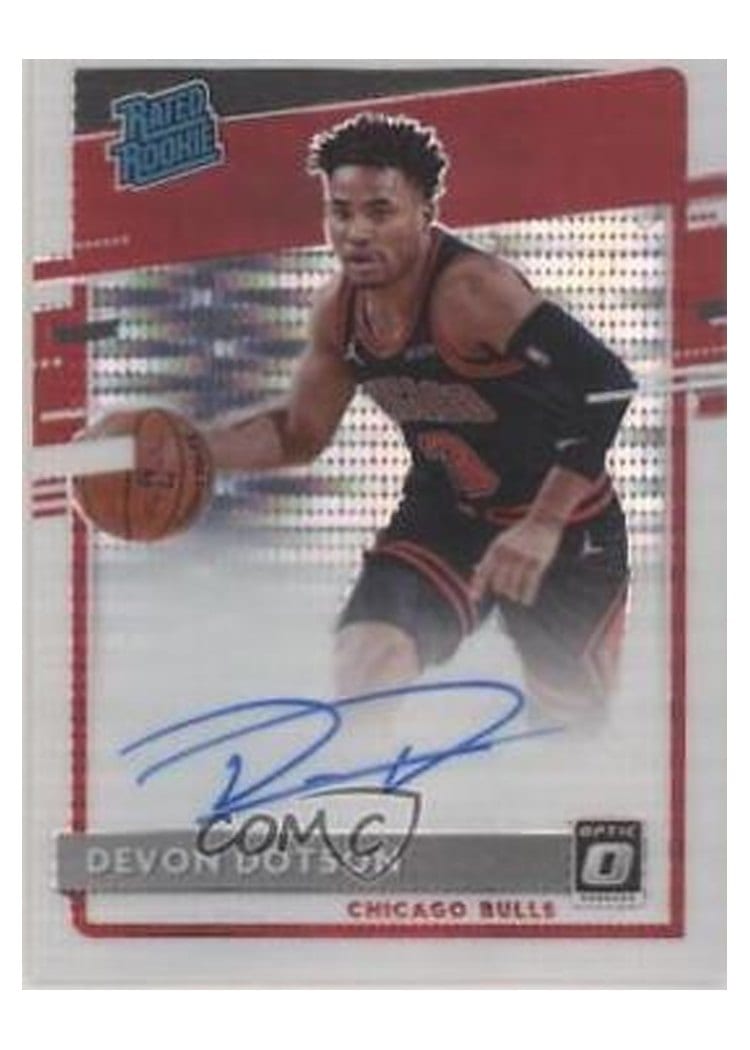 2020-21 Donruss Optic Base Set Devon Dotson #173 card
