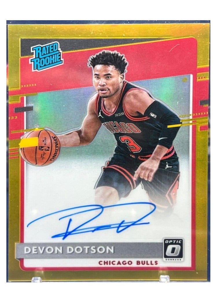 2020-21 Donruss Optic Base Set Devon Dotson #173 card
