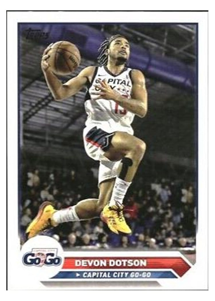 2023-24 Topps G League Base Set Devon Dotson #9 card