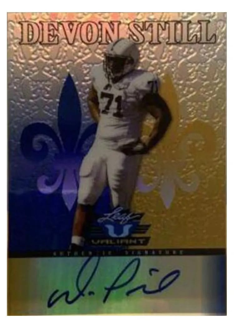 2012 Leaf Valiant Devon Still #DS1 card