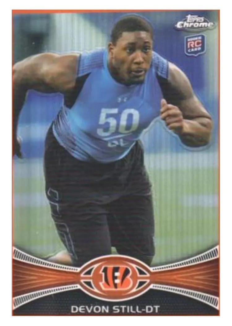 2012 Topps Chrome Devon Still #3 card