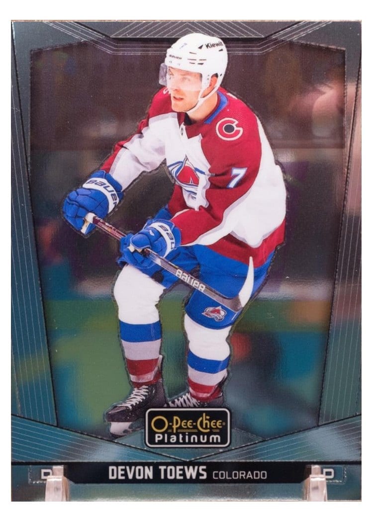 2024-25 O-Pee-Chee Platinum Base Set Devon Toews #162 card