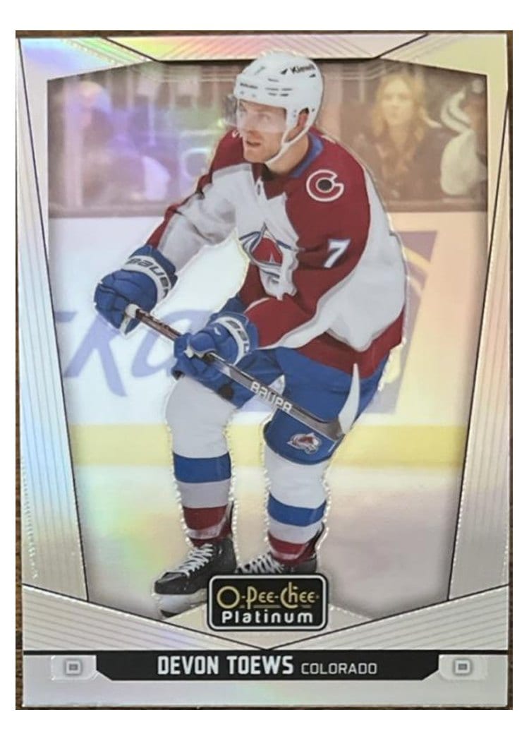 2024-25 O-Pee-Chee Platinum Base Set Devon Toews #50 card
