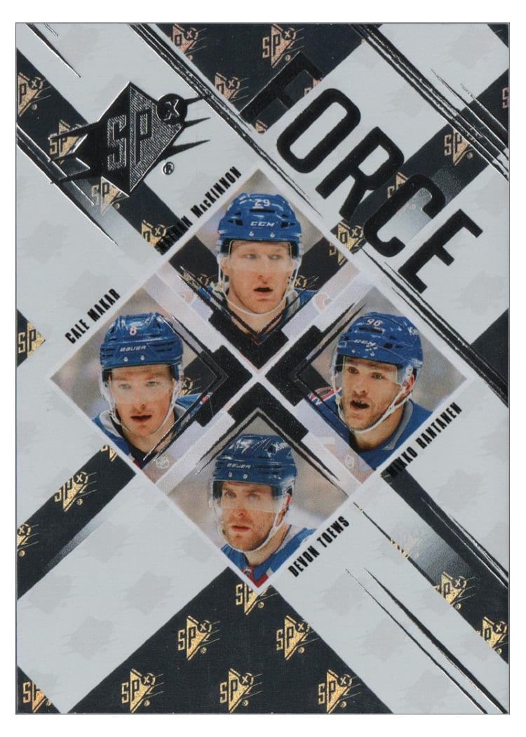 2024-25 SPx Force Autograph Parallel Devon Toews #SF-MMRT