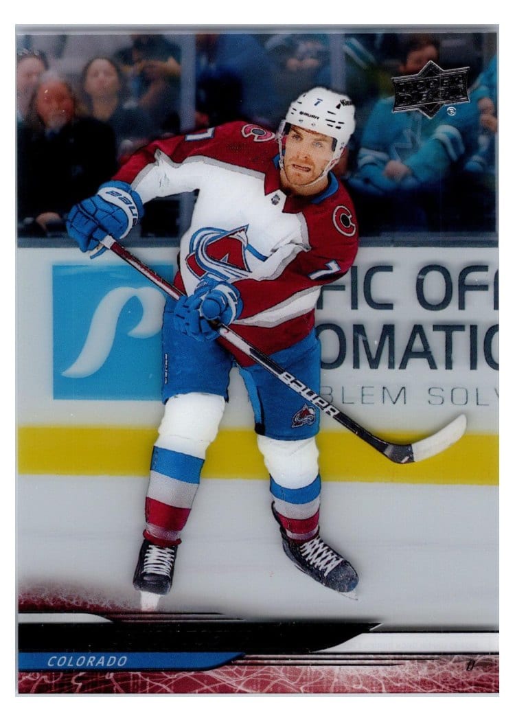 2024-25 Upper Deck Base Set Devon Toews #287 card