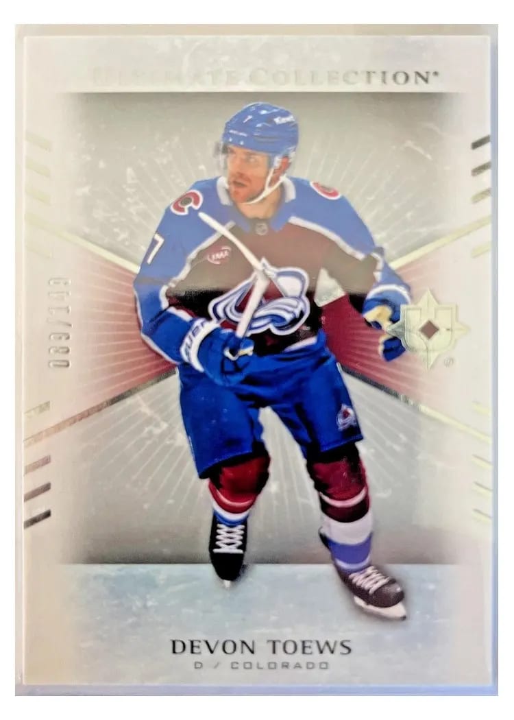 2025 Upper Deck Ultimate Collection Devon Toews #1 card