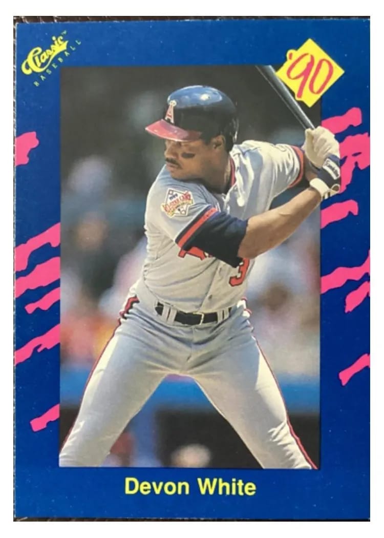 1990 Classic Devon White #63 card