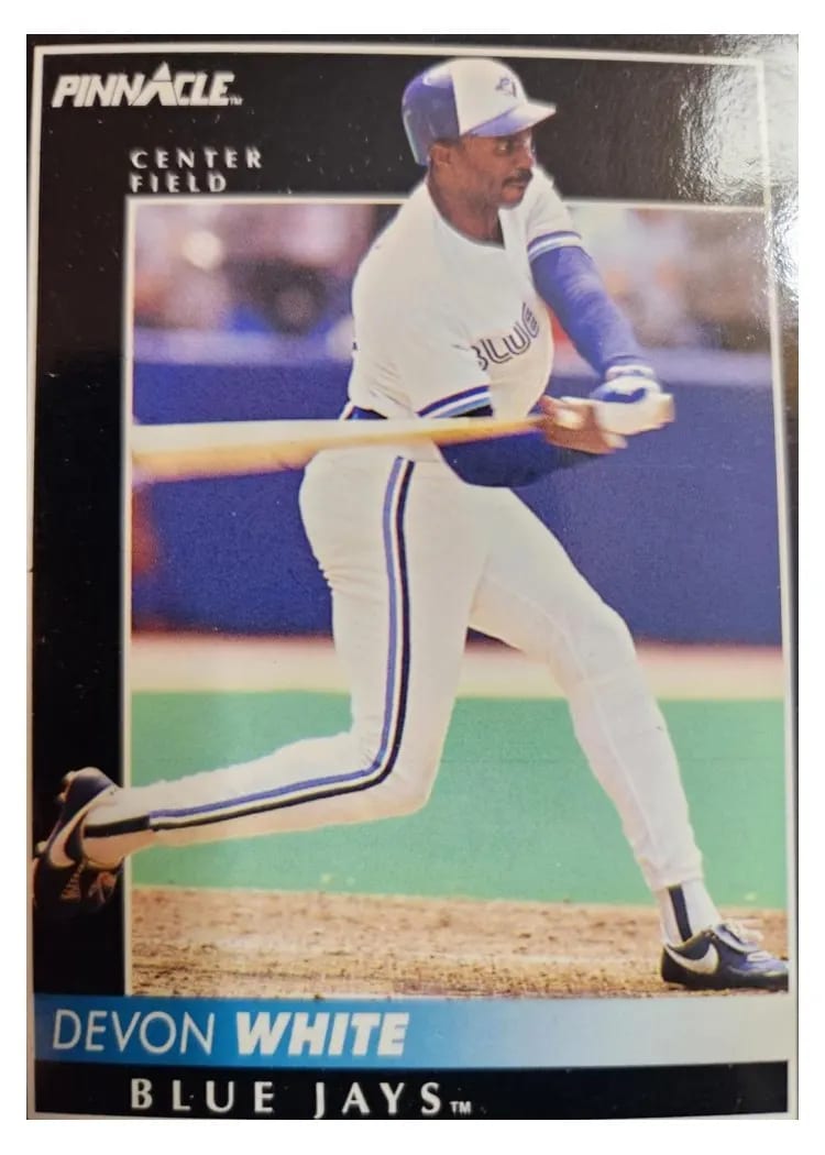 1992 Pinnacle Devon White #17 card