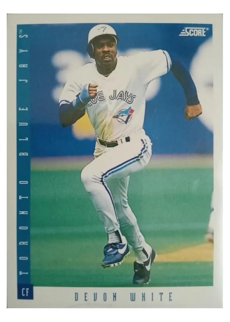 1993 Score Devon White #92 card