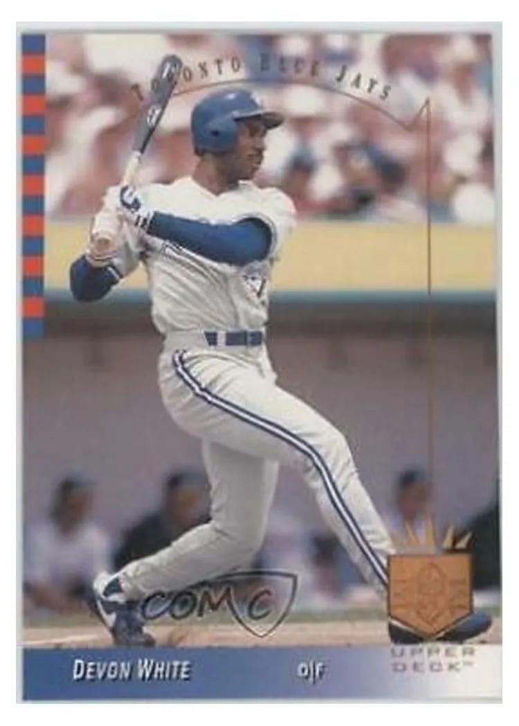 1993 SP Devon White #54 card