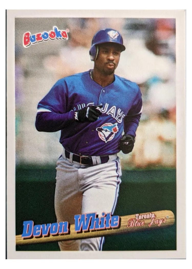 1996 Bazooka Devon White #14 card
