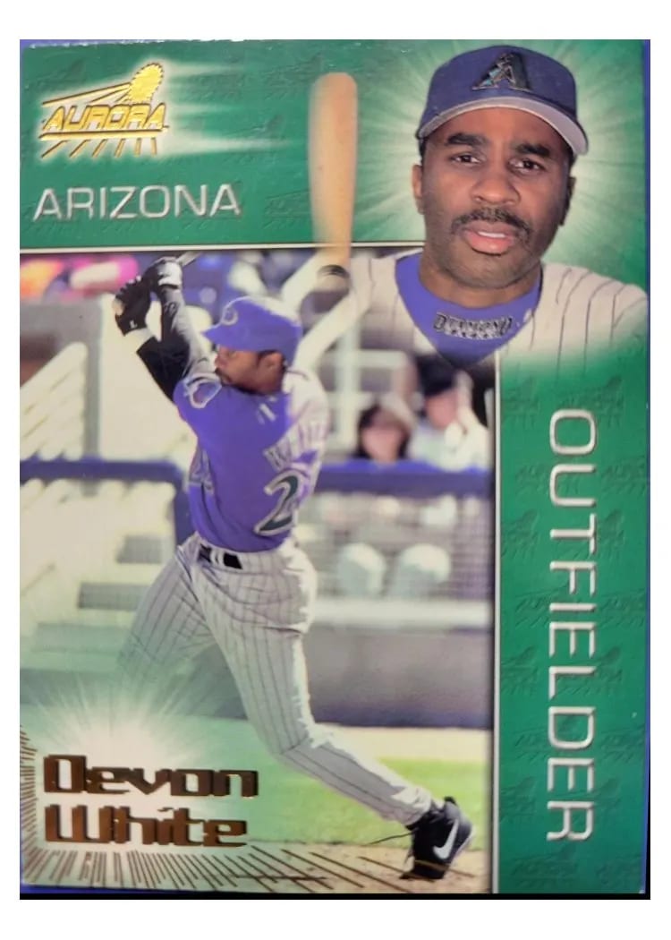 1998 Pacific Aurora Devon White #100 card