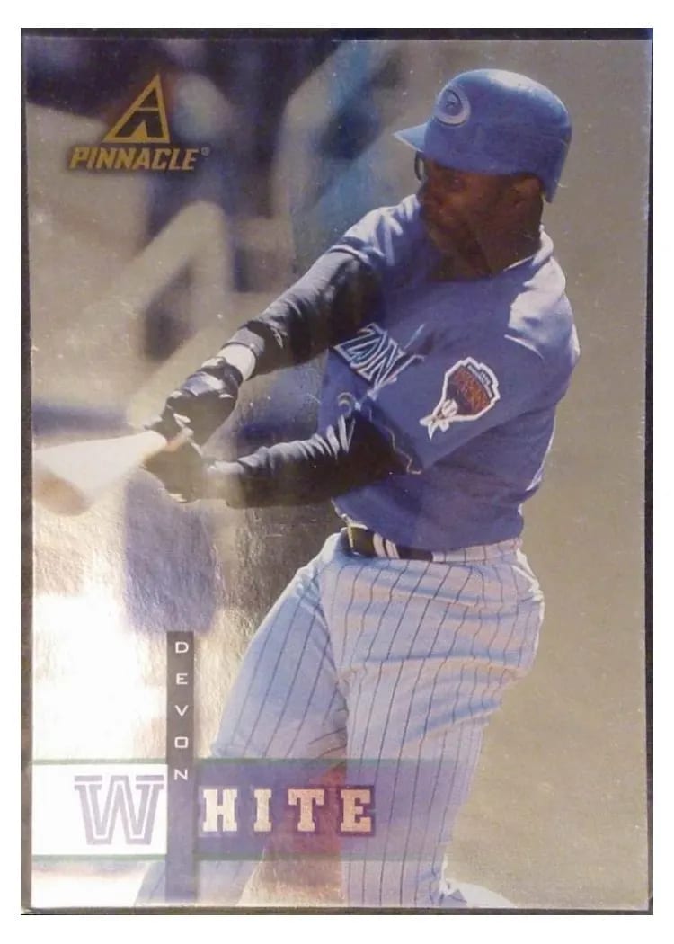 1998 Pinnacle Plus Devon White #38 card