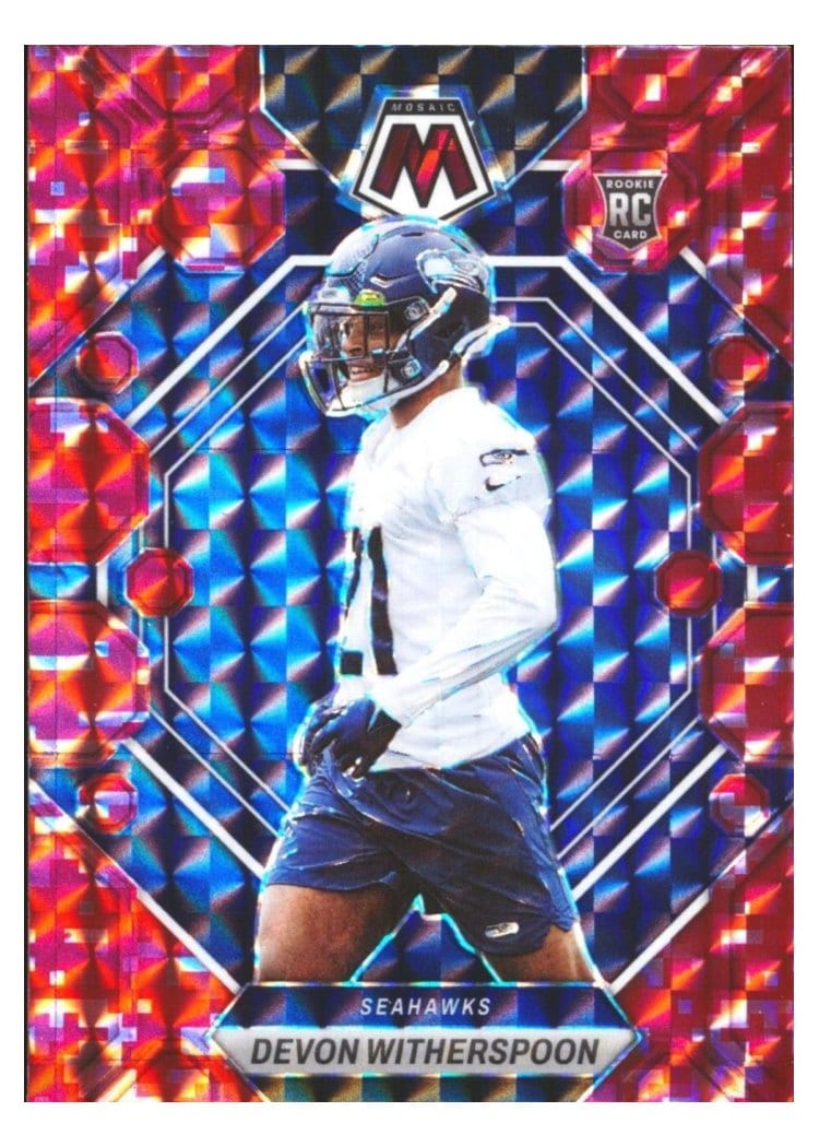 2023 Panini Mosaic Base Set Devon Witherspoon #313 card