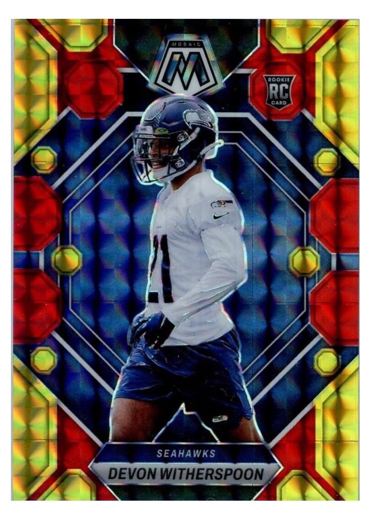 2023 Panini Mosaic Base Set Devon Witherspoon #313 card