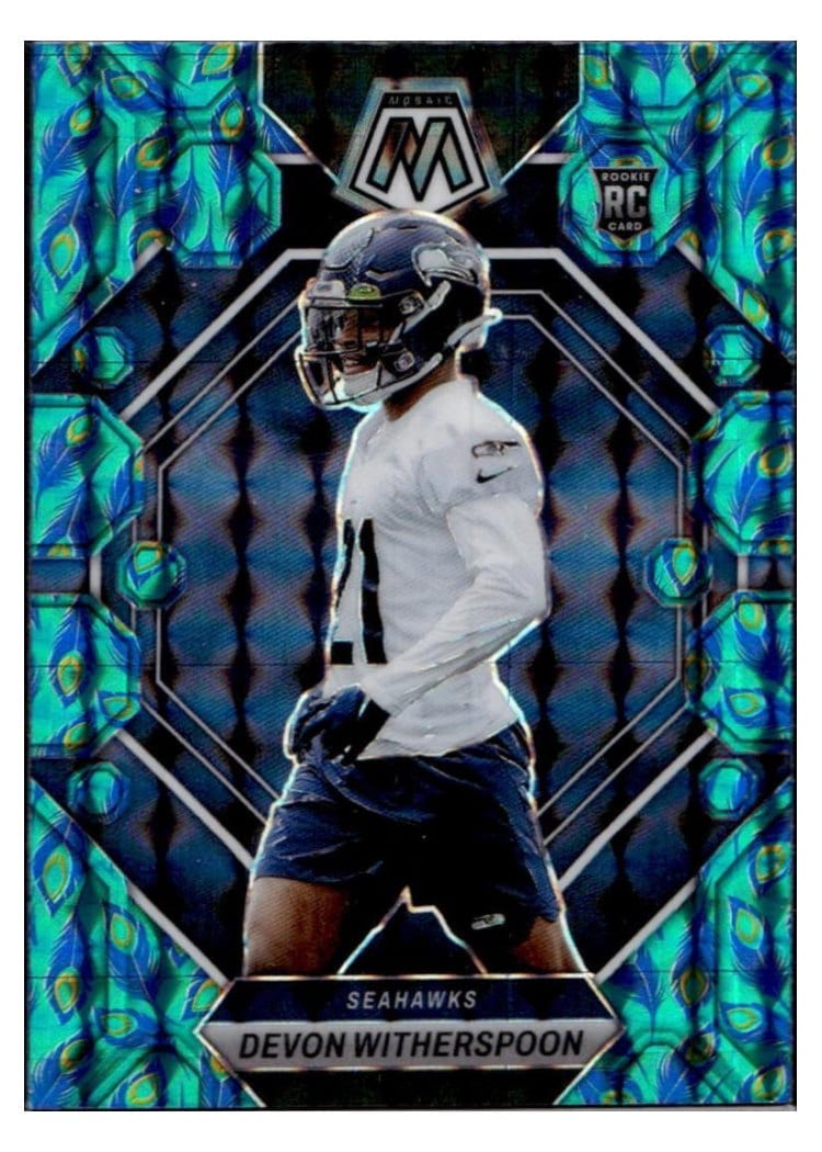 2023 Panini Mosaic Base Set Devon Witherspoon #313 card