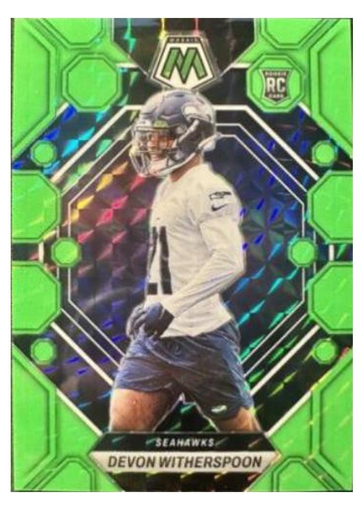 2023 Panini Mosaic Base Set Devon Witherspoon #313 card