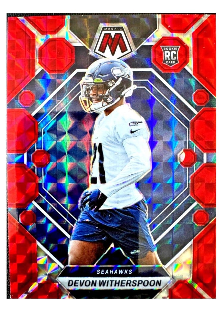 2023 Panini Mosaic Base Set Devon Witherspoon #313 card