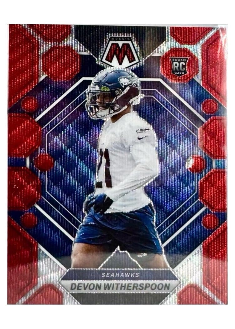 2023 Panini Mosaic Base Set Devon Witherspoon #313 card