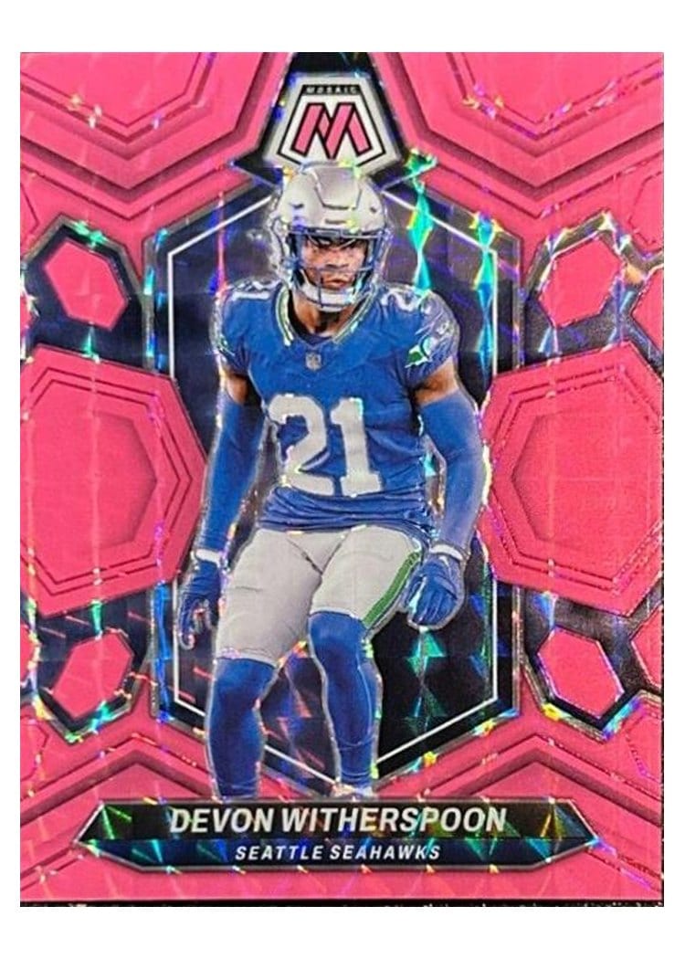 2024 Panini Mosaic Base Set Devon Witherspoon #202 card
