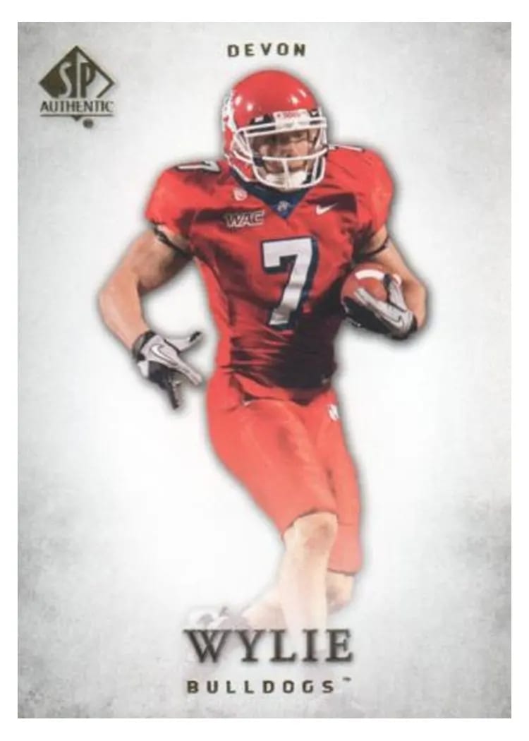 2012 SP Authentic Devon Wylie #31 card