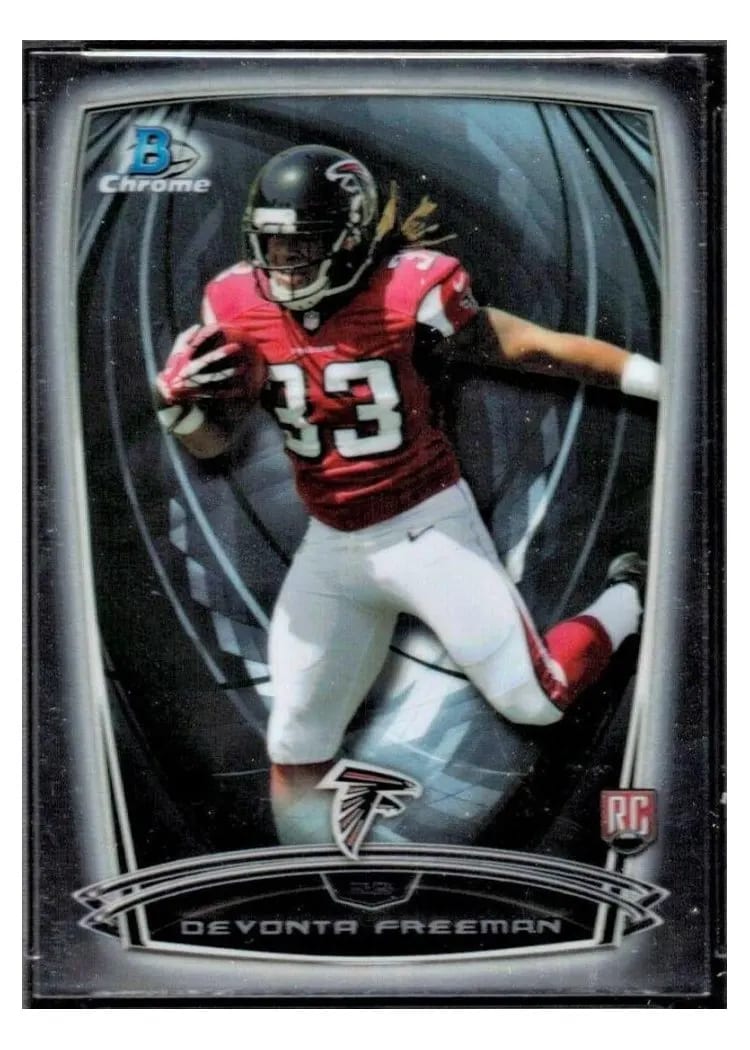 2014 Bowman Chrome Devonta Freeman #203 card