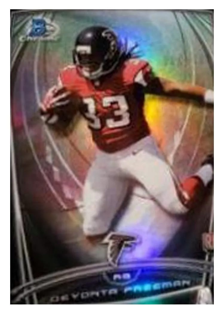 2014 Bowman Chrome Devonta Freeman #203 card