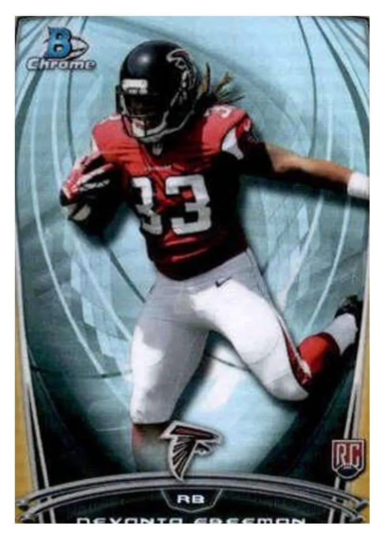 2014 Bowman Chrome Devonta Freeman #203 card