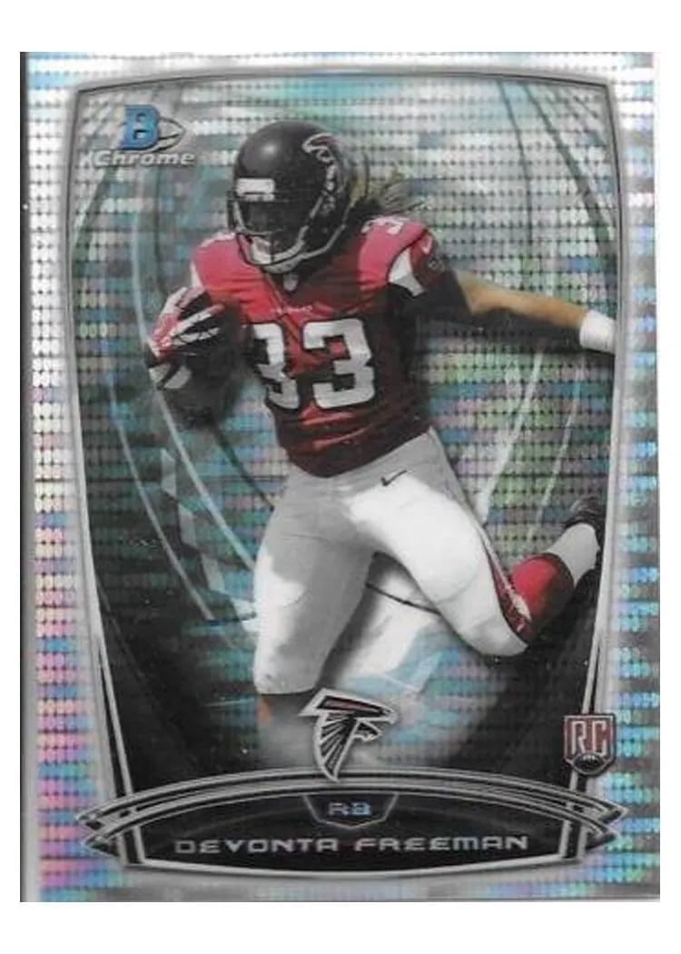 2014 Bowman Chrome Devonta Freeman #203 card