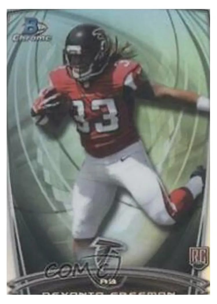 2014 Bowman Chrome Devonta Freeman #203 card
