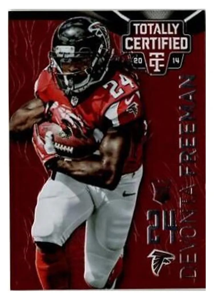 2014 Panini Totally Certified Devonta Freeman #162 card