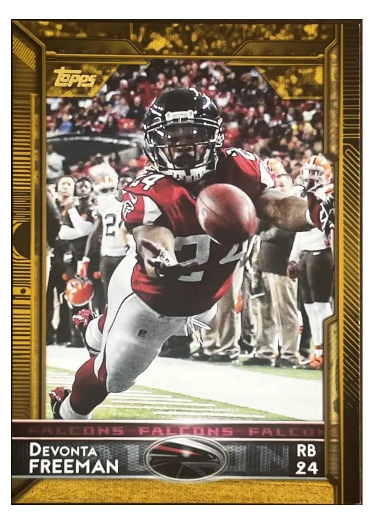 2015 Topps DeVonta Freeman #51 card