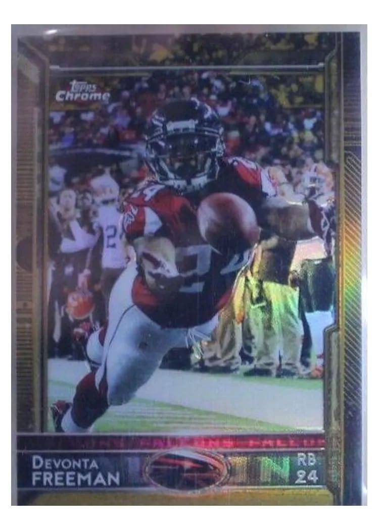 2015 Topps Chrome Mini Devonta Freeman #94 card