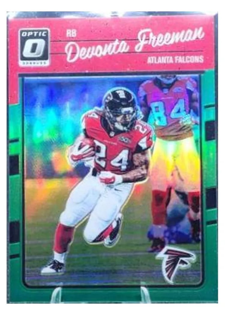 2016 Donruss Optic Base Set Devonta Freeman #5 card