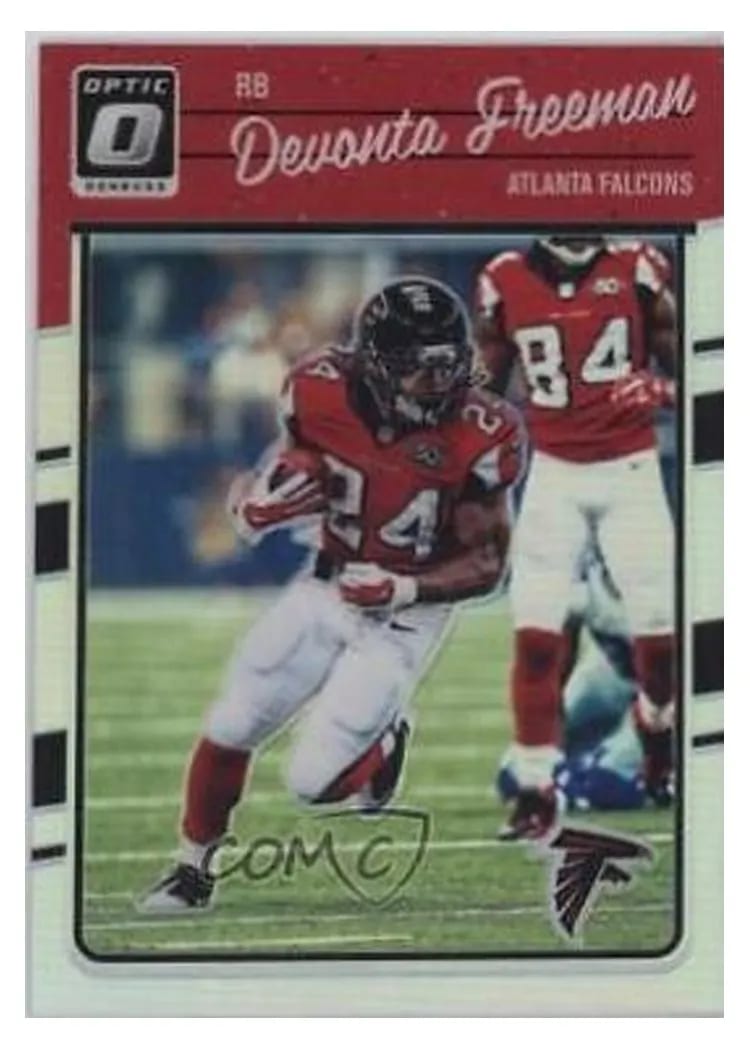 2016 Donruss Optic Base Set Devonta Freeman #5 card