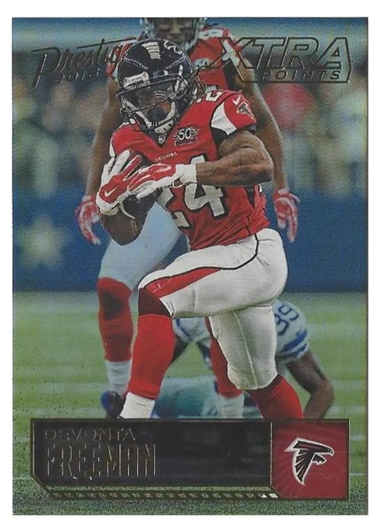 2016 Panini Prestige Devonta Freeman #9 card