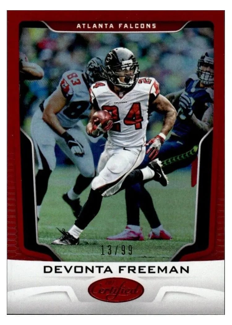 2017 Panini Certified Devonta Freeman #84 card