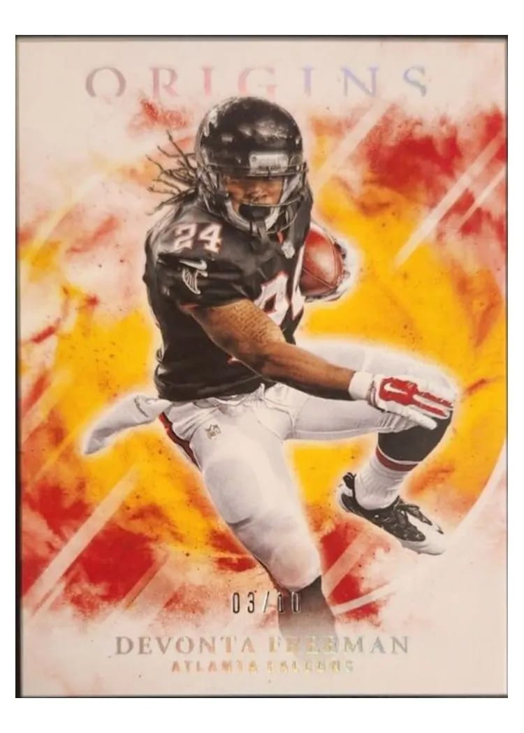 2017 Panini Origins Devonta Freeman #51 card