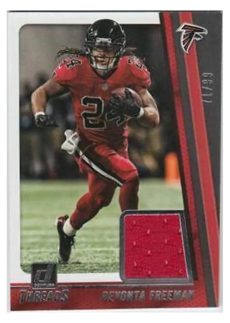 2018 Donruss Threads Devonta Freeman card