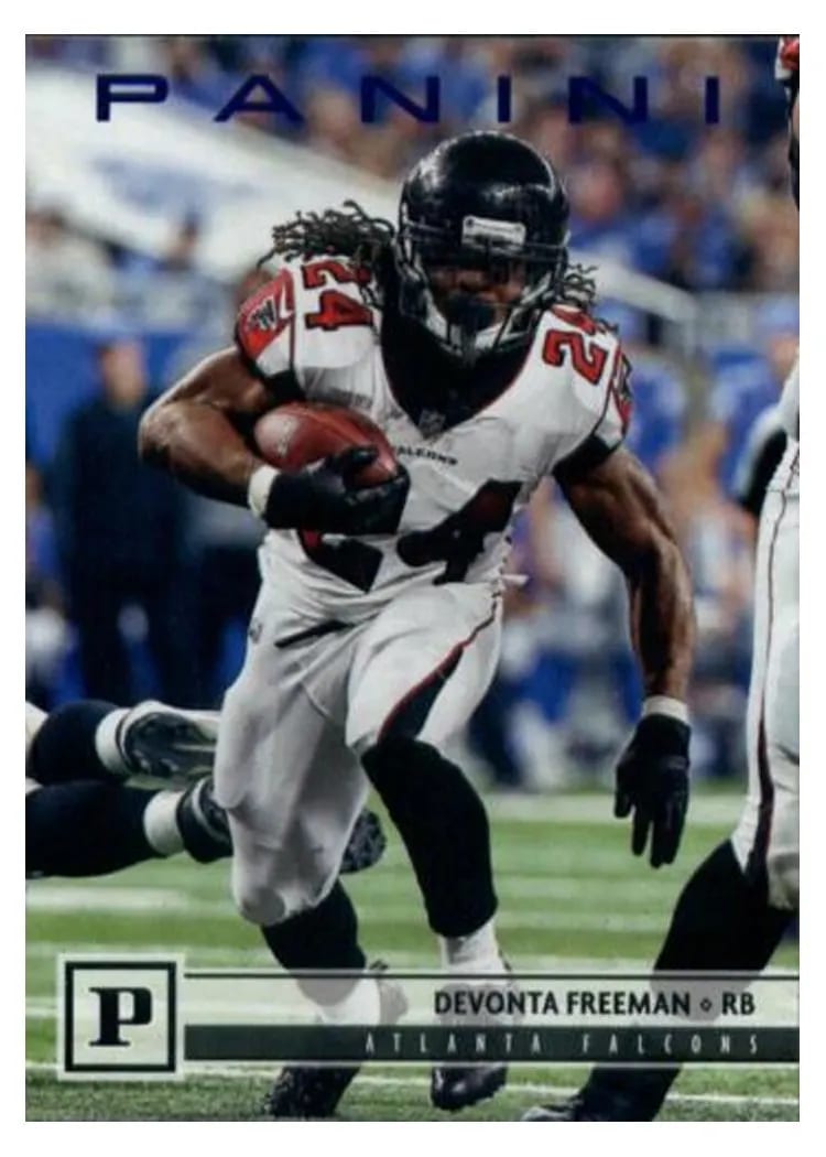 2018 Panini Devonta Freeman #13 card