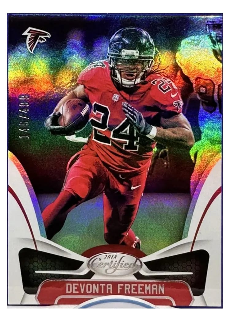 2018 Panini Certified Devonta Freeman #46 card