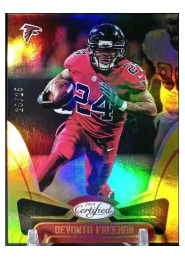 2018 Panini Certified Devonta Freeman #46 card