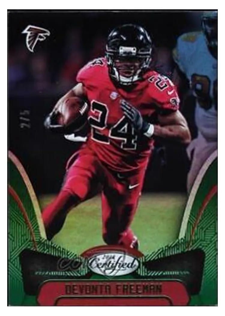 2018 Panini Certified Devonta Freeman #46 card